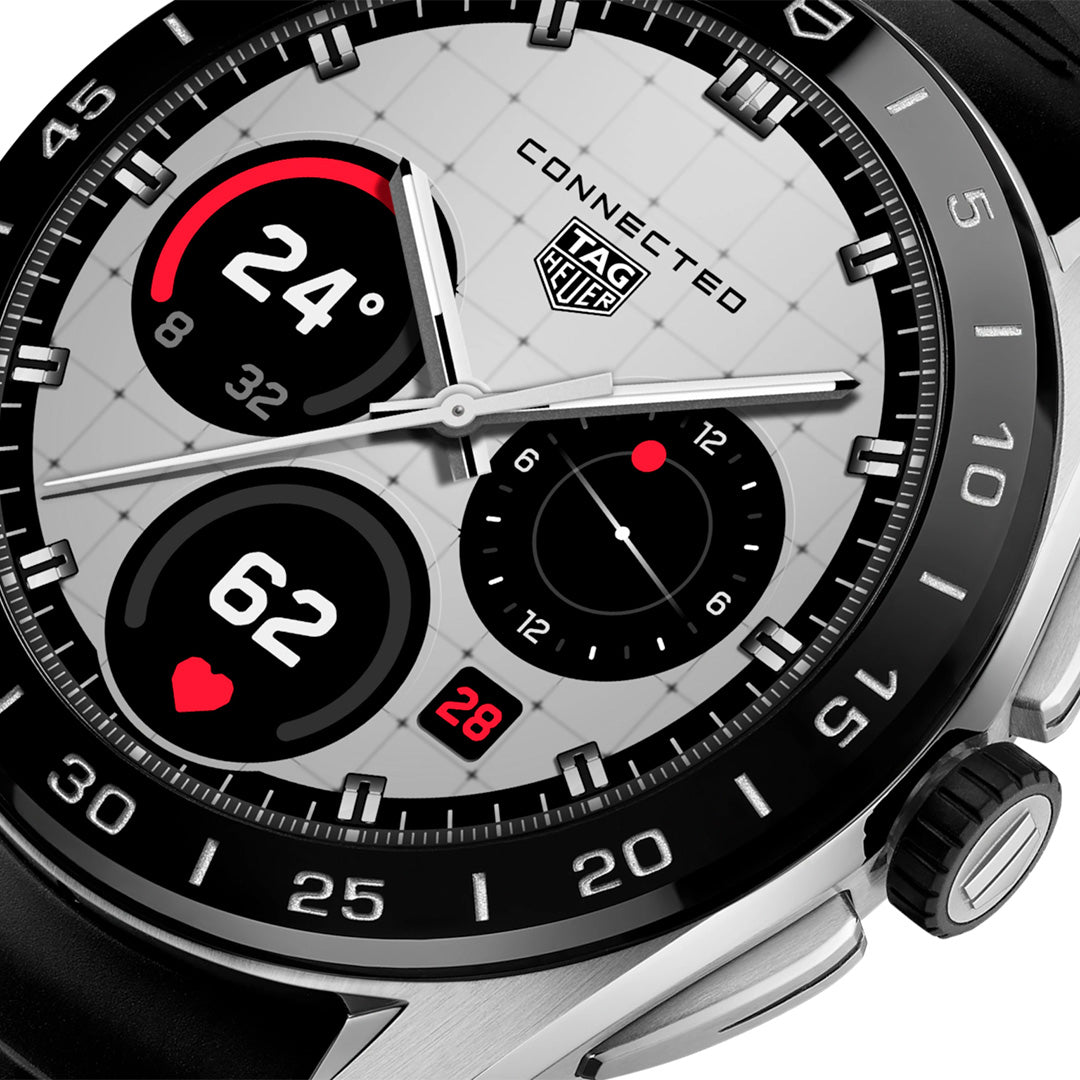 Orologio in acciaio Connected Calibre E5 Tag heuer