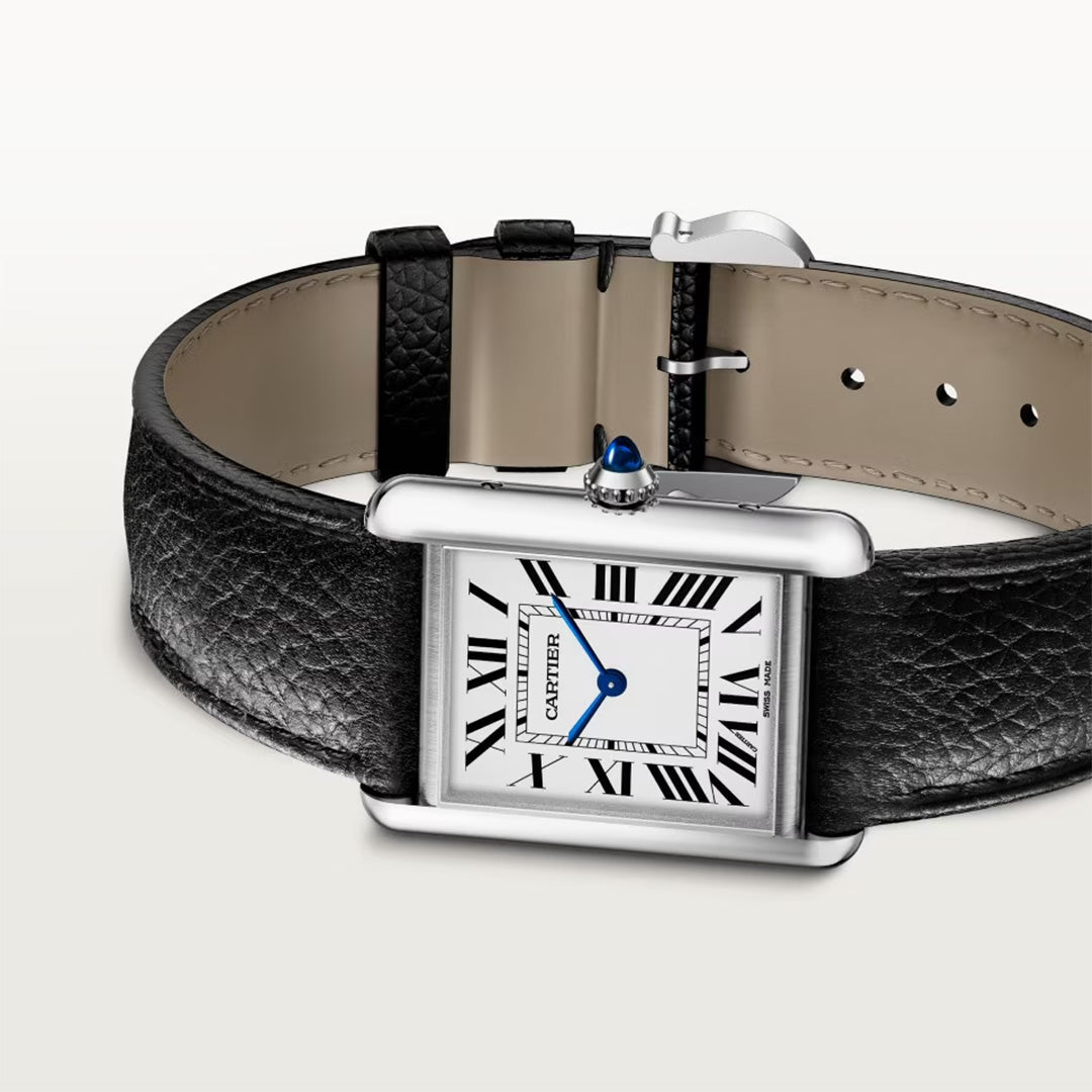 Watch in steel Tank Must SolarBeat™ Cartier