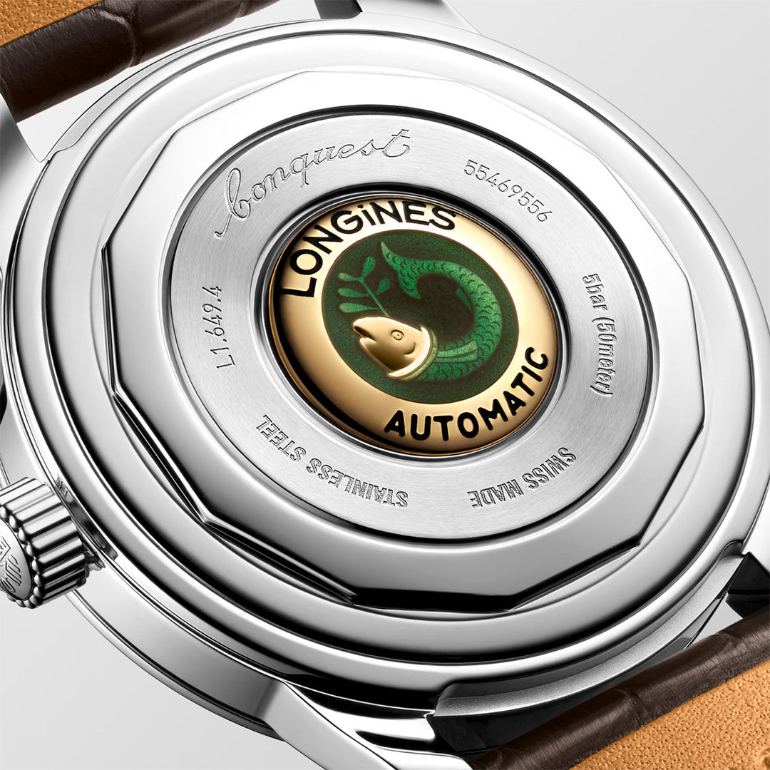 Orologio in acciaio Conquest Heritage Longines