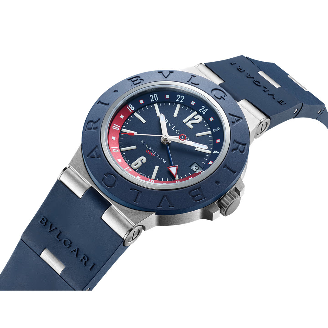 Orologio in alluminio Bvlgari Aluminium GMT Bulgari