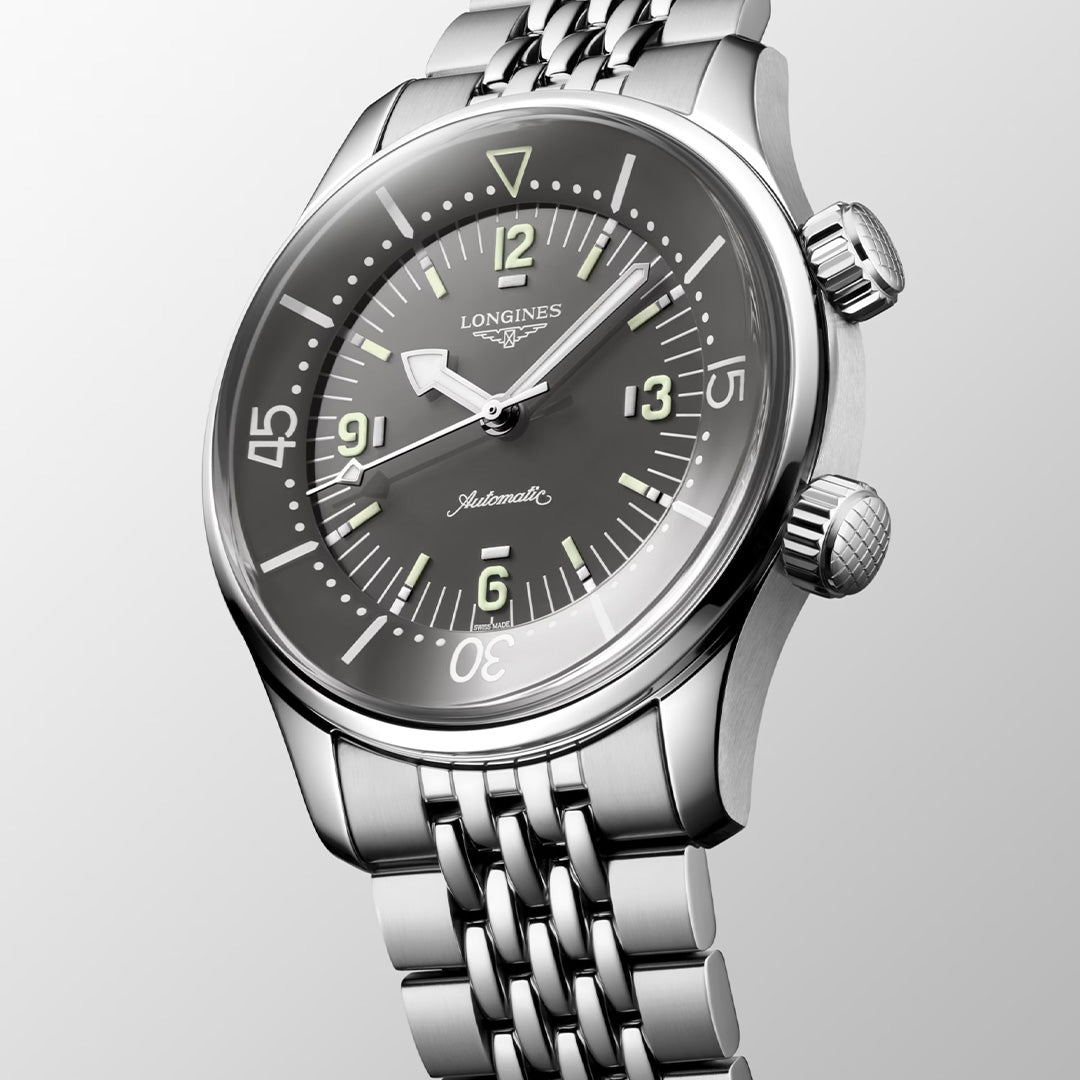 Watch in steel Legend Diver Longines
