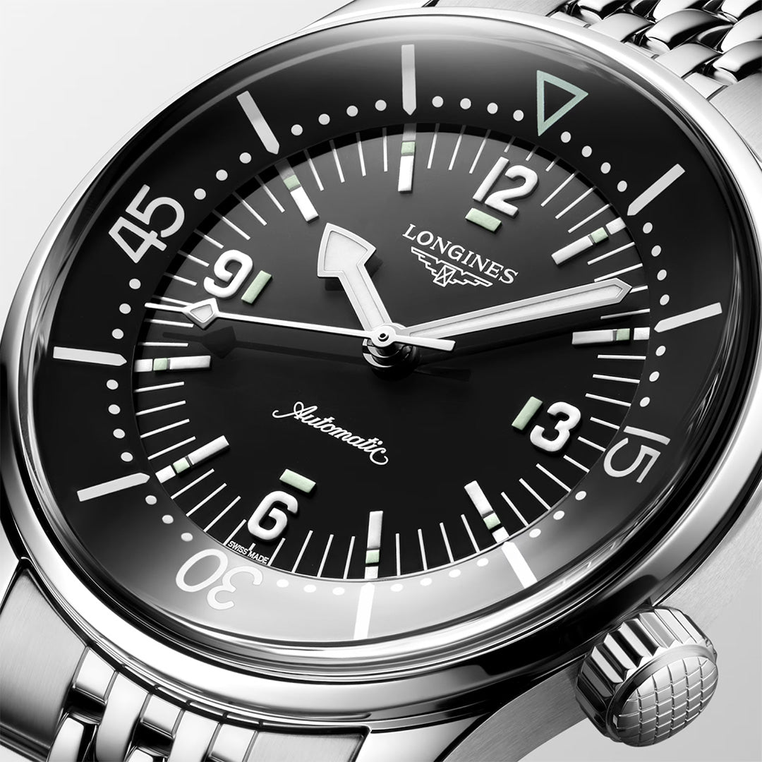 Watch in steel Legend Diver Longines
