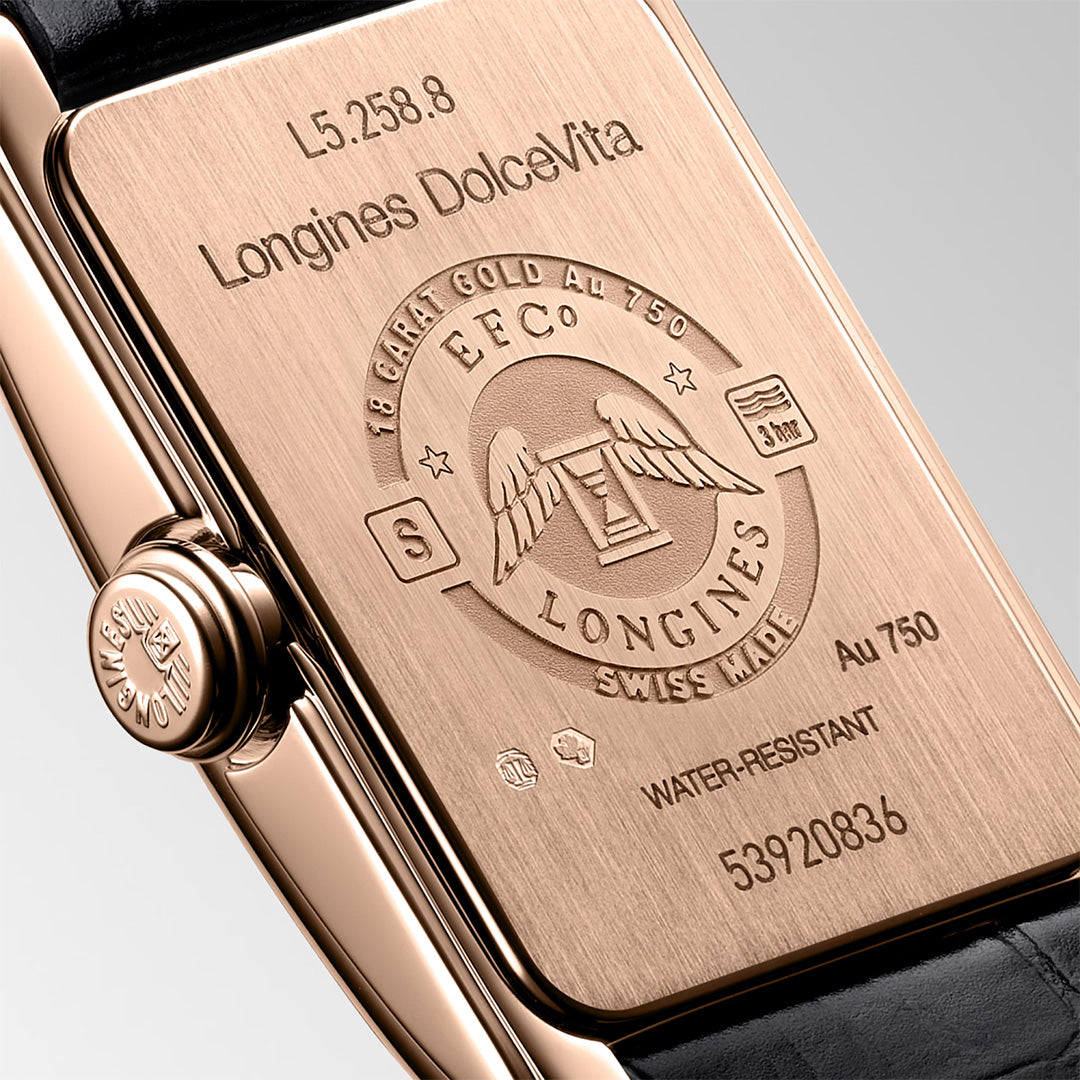 Orologio in oro rosa DolceVita Longines