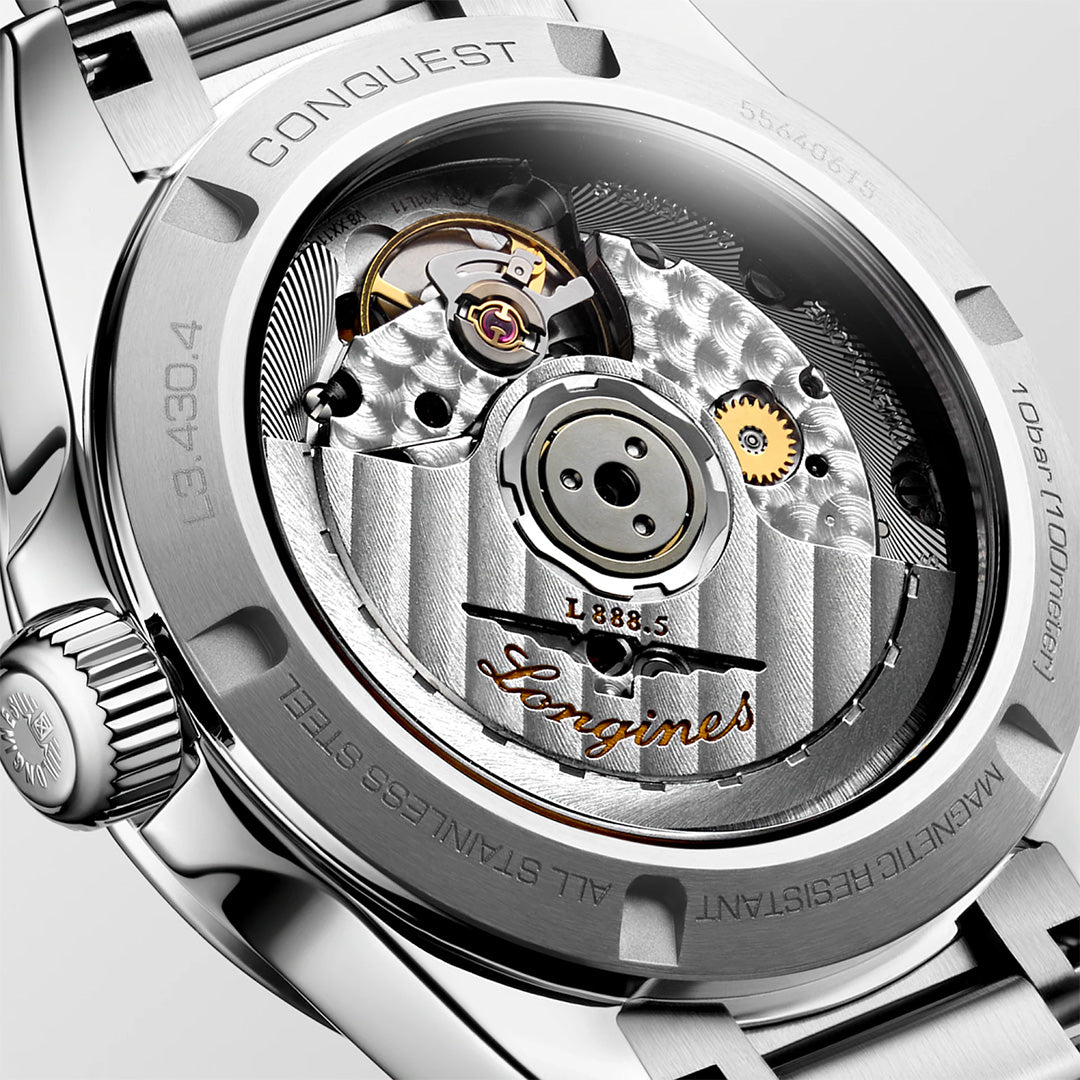 Orologio in acciaio Conquest Longines