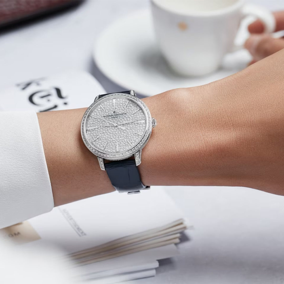 Watch in white gold Patrimony Self-Winding Jewellery Vacheron constantin