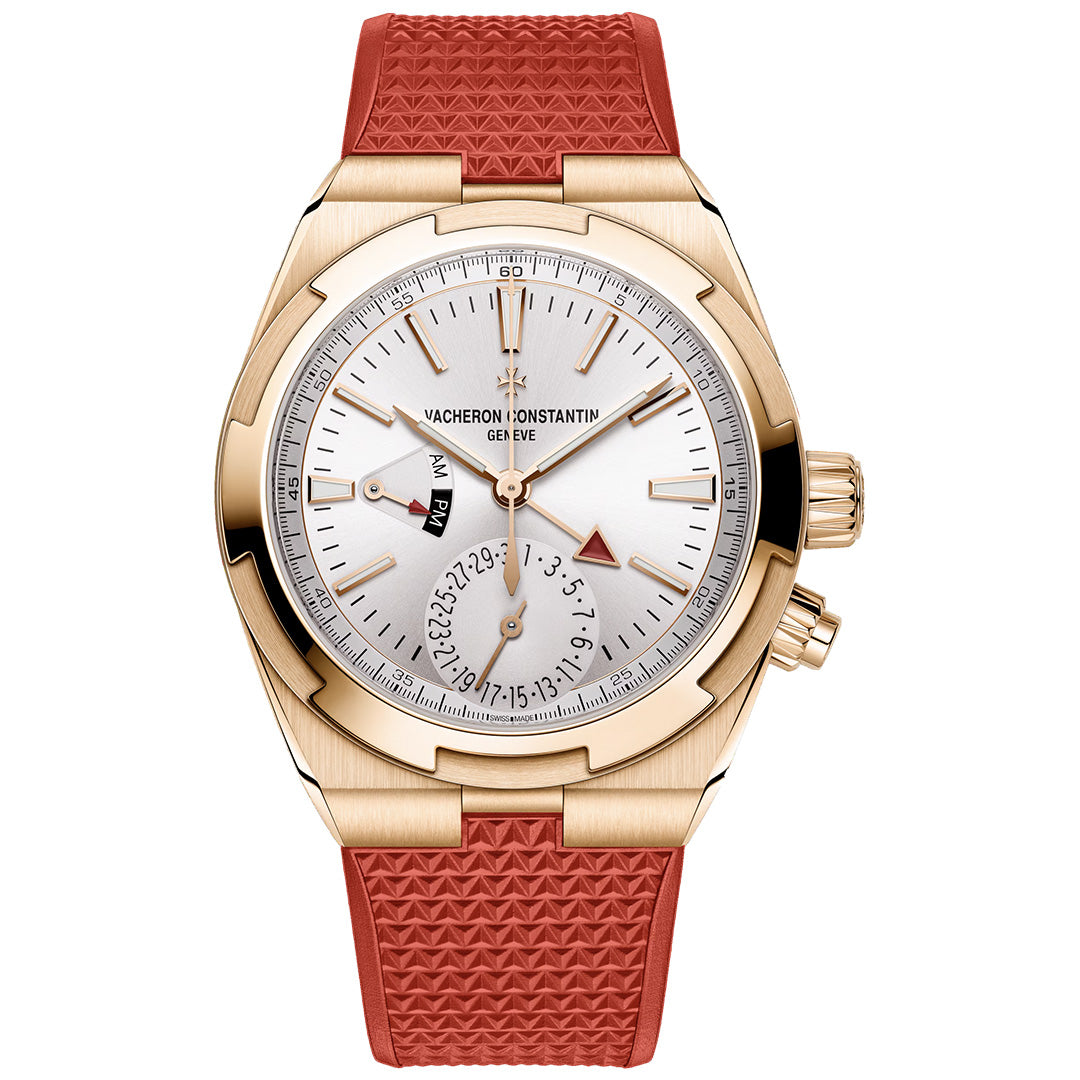 Orologio in oro rosa Overseas Dual Time Vacheron constantin