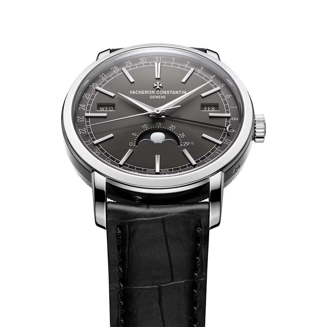 Orologio in oro bianco Traditionnelle Calendario Completo Vacheron constantin