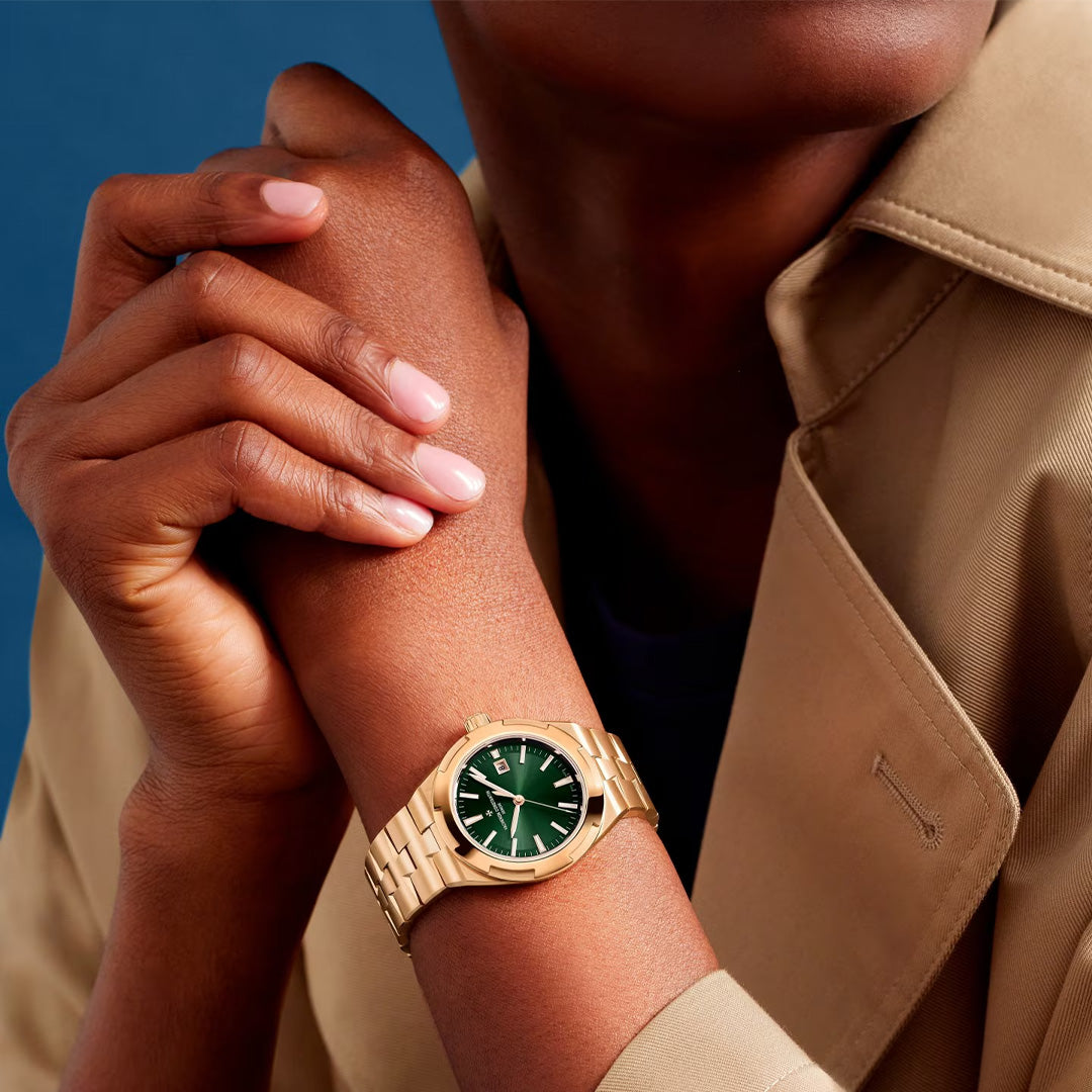 Orologio in oro rosa Overseas Automatico Vacheron constantin