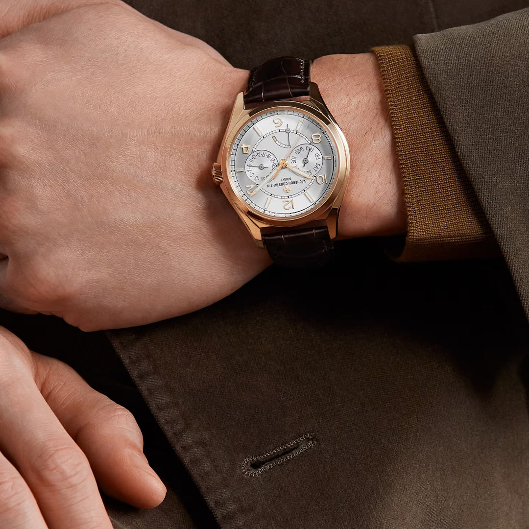 Orologio in oro rosa Fiftysix Day-Date Vacheron constantin