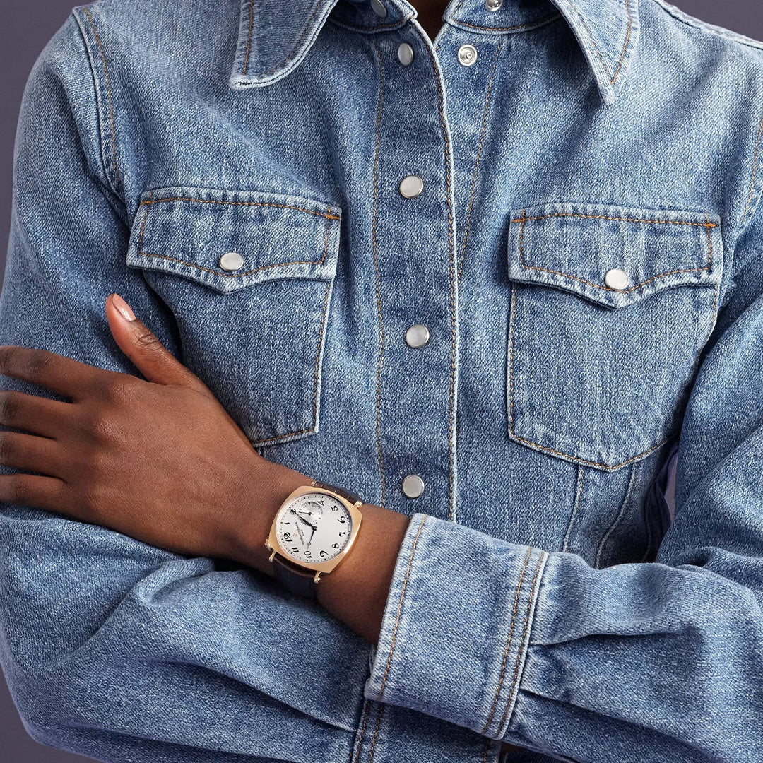 Watch in rose gold Historiques American 1921 Vacheron constantin