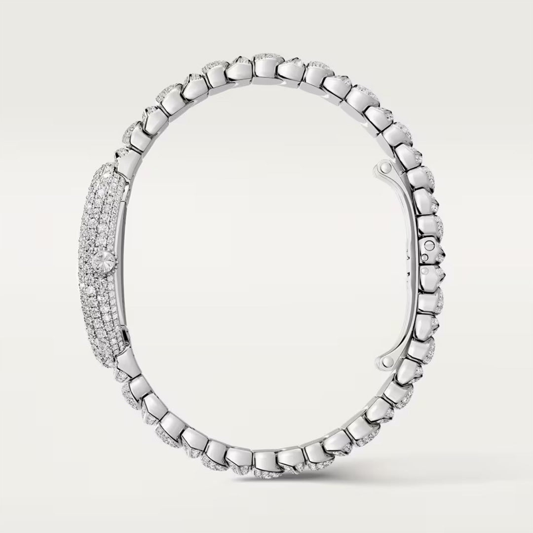 Orologio in oro bianco Baignoire de Cartier Cartier