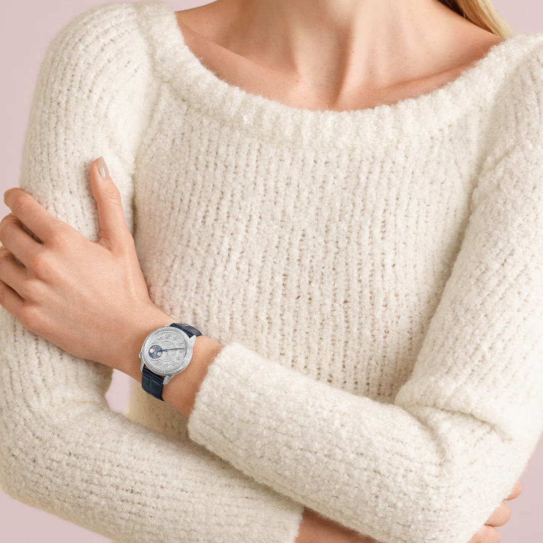 Orologio in oro bianco Égérie Fasi Lunari Vacheron constantin