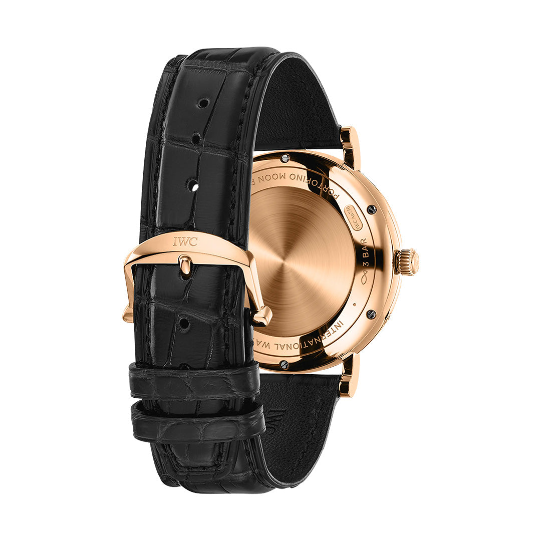 Watch in rose gold Portofino Automatic Moon Phase Iwc