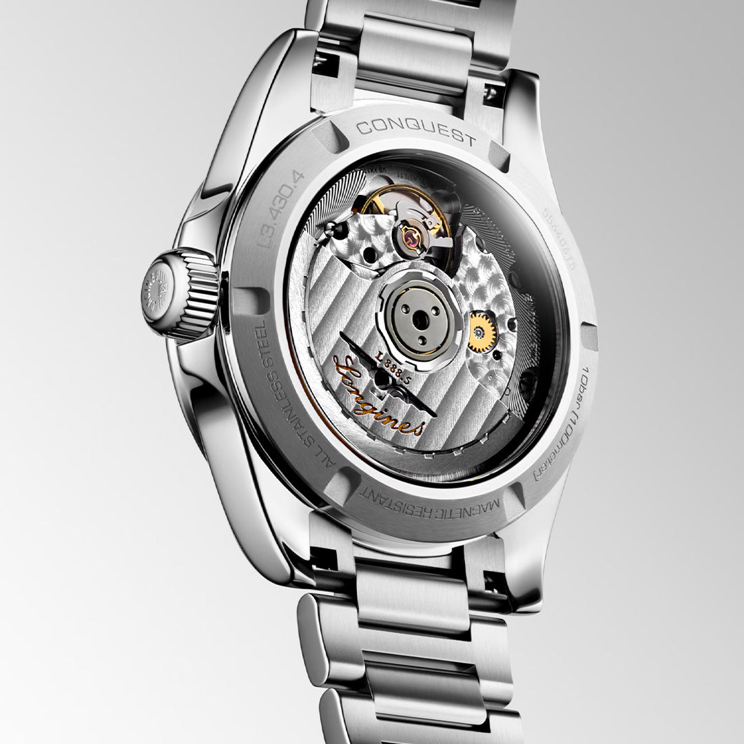 Watch in steel Conquest Longines