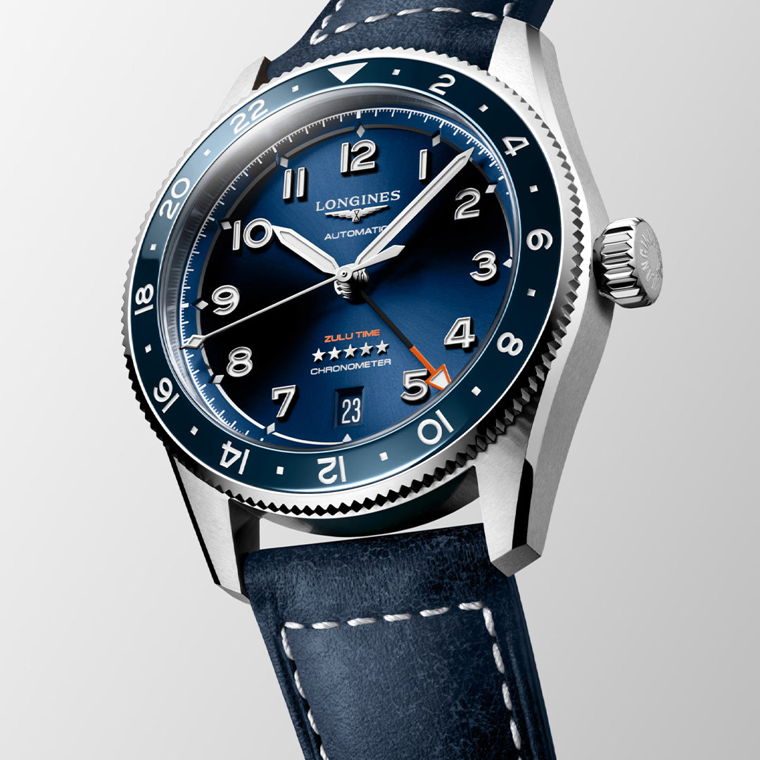 Orologio in acciaio Spirit Zulu Time Longines