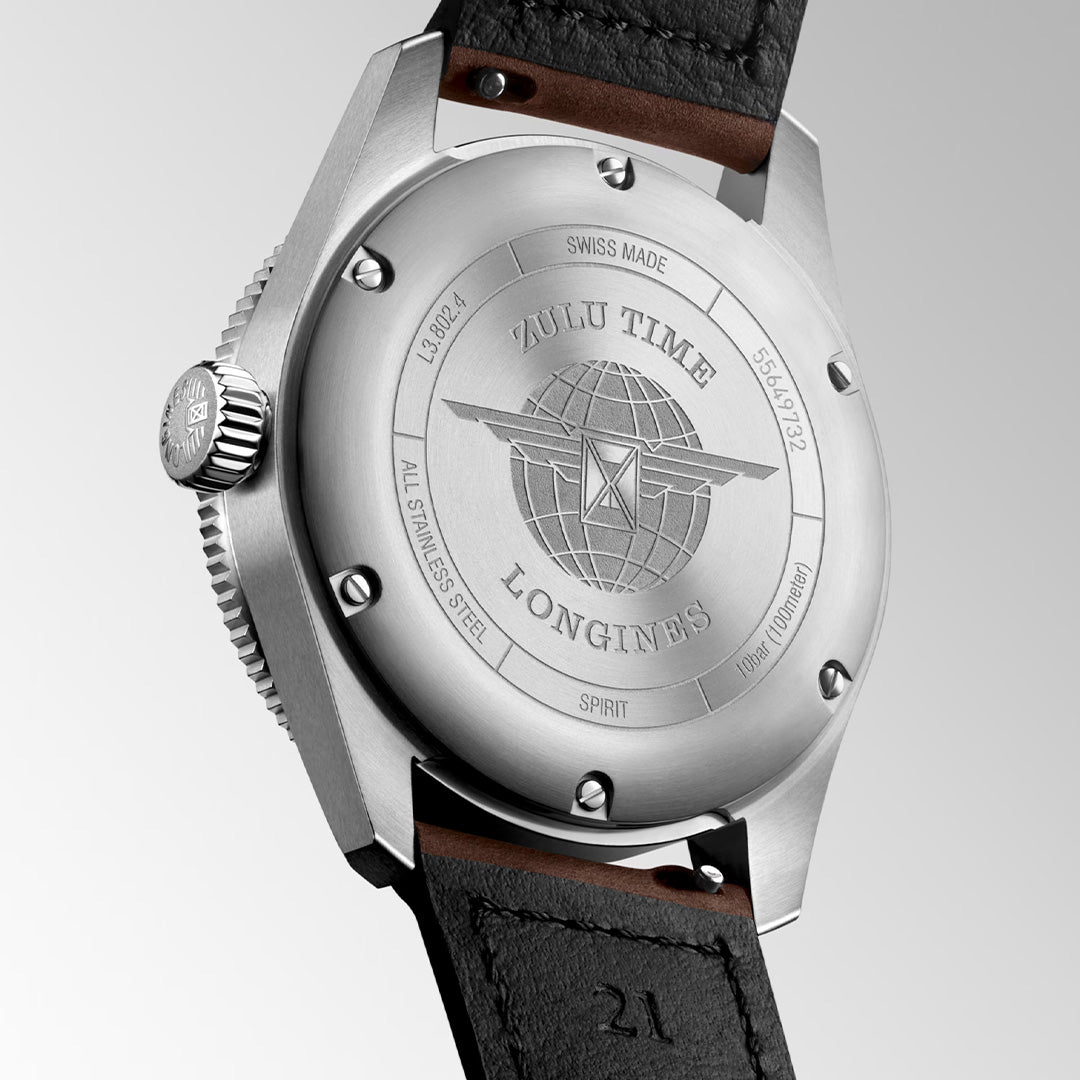 Orologio in acciaio Spirit Zulu Time Longines