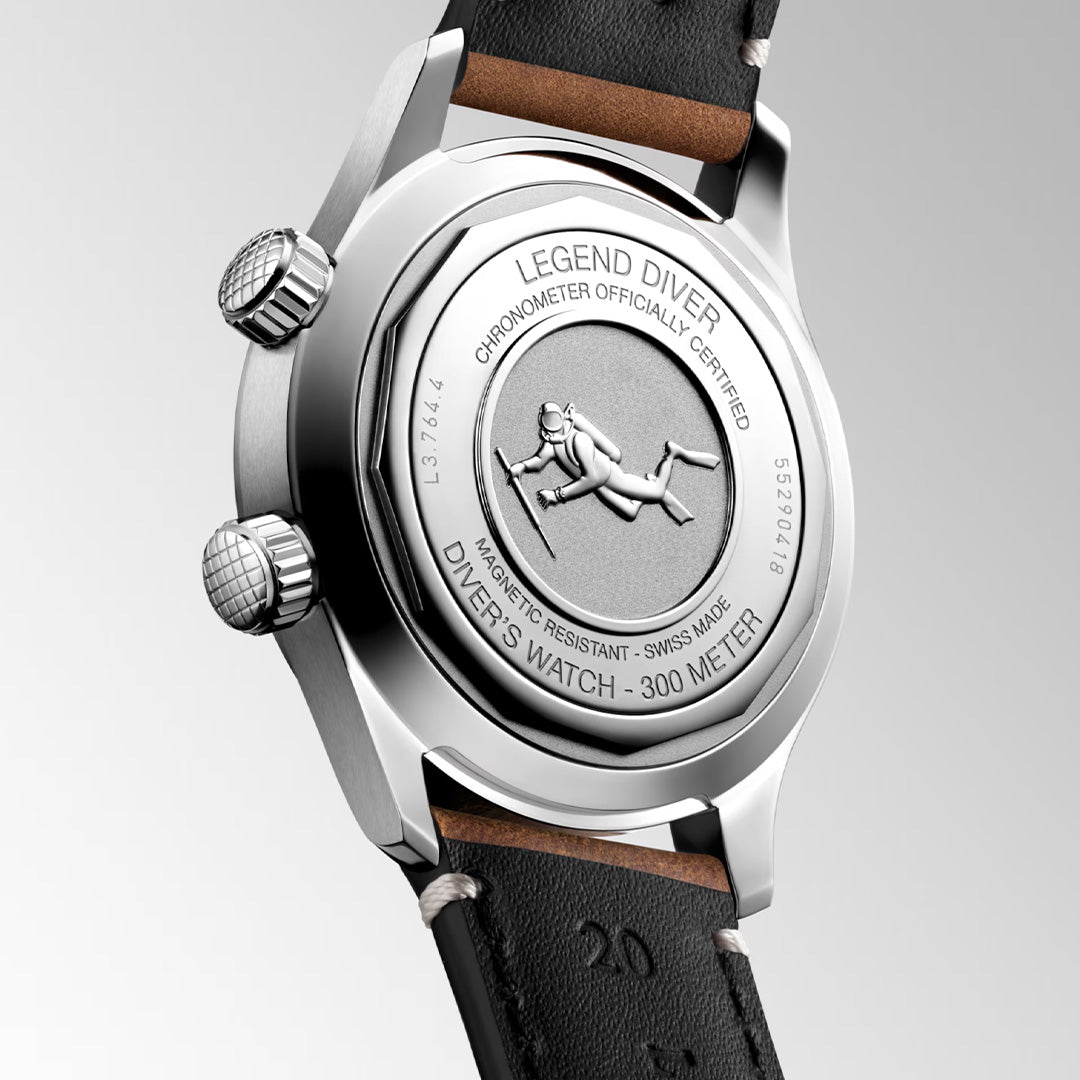 Watch in steel Legend Diver Longines