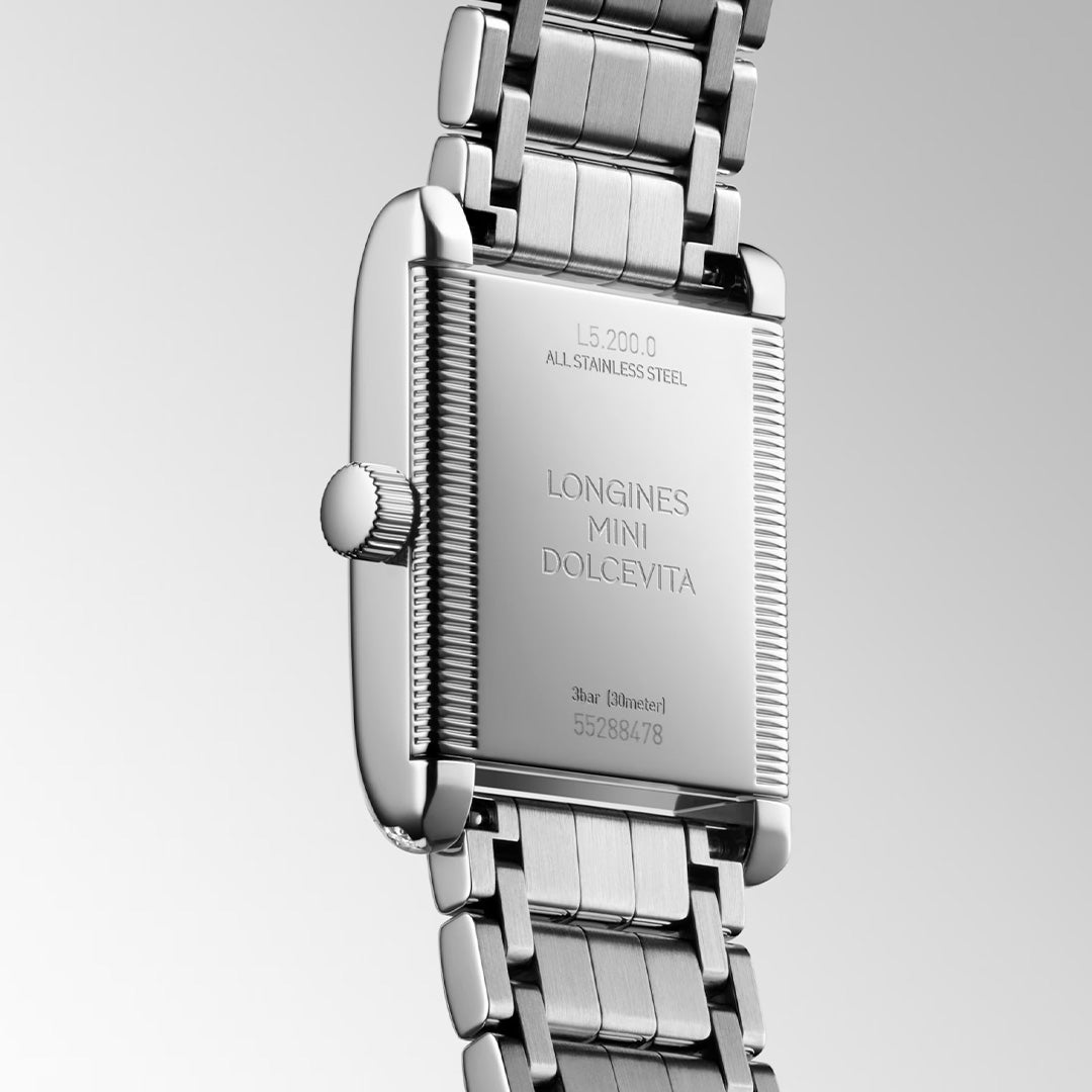 Watch in steel Mini DolceVita Longines