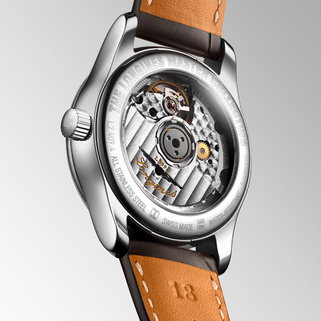 Orologio in acciaio Master Collection Moonphase Longines