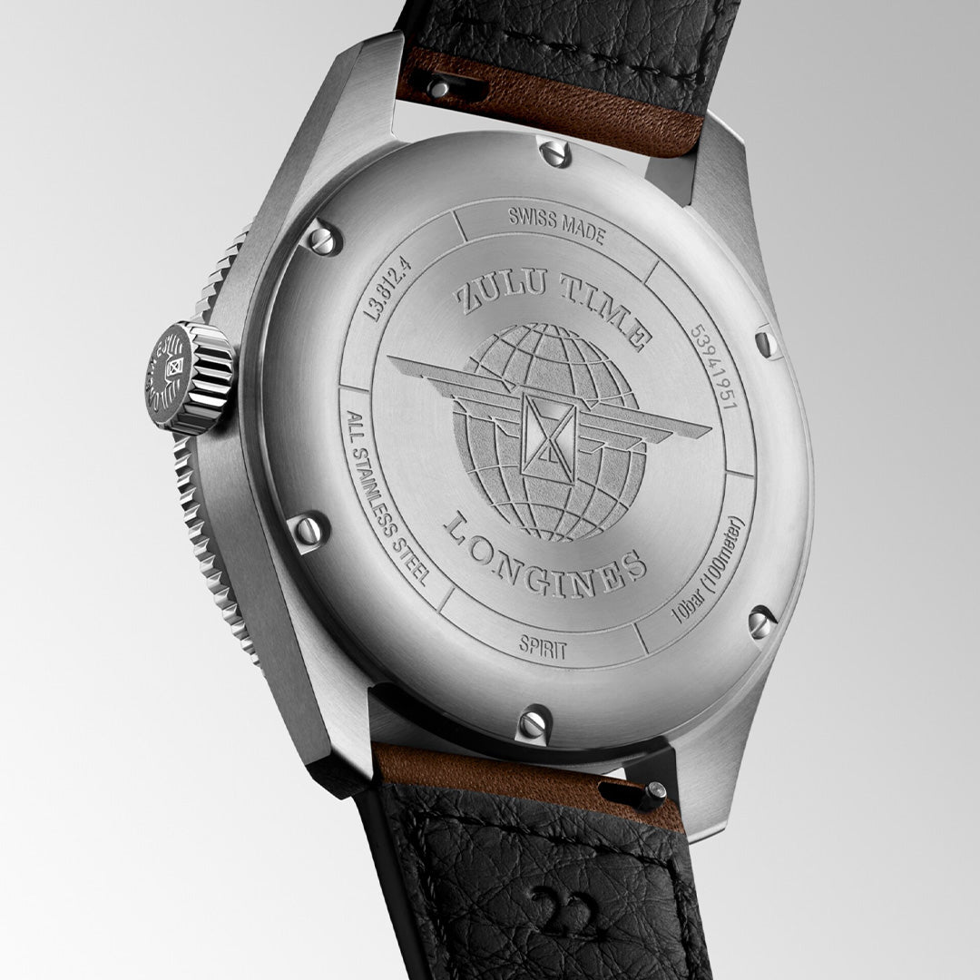 Watch in steel Spirit Zulu Time Longines