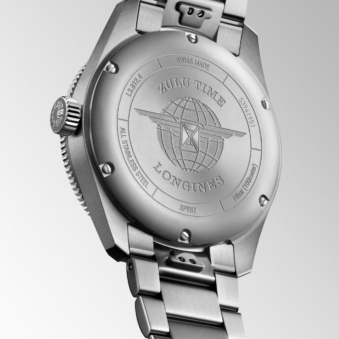 Orologio in acciaio Spirit Zulu Time Longines