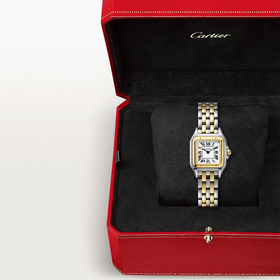 Orologio in acciaio e oro giallo Panthère de Cartier Cartier
