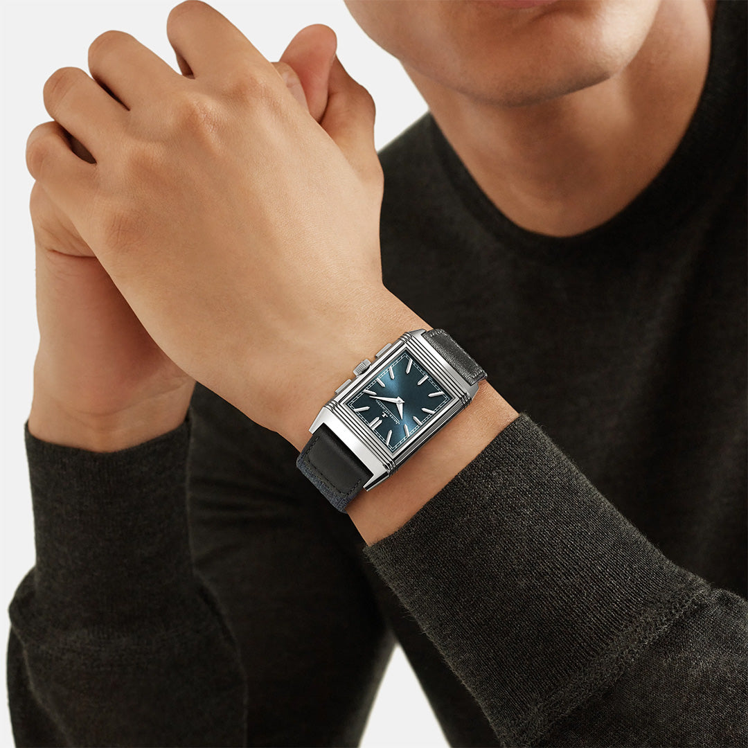 Orologio in acciaio Reverso Tribute Chronograph Jaeger-lecoultre