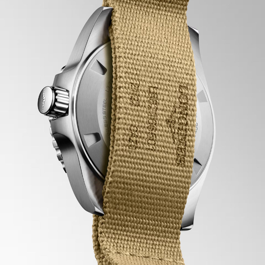 Orologio in acciaio HydroConquest GMT Longines