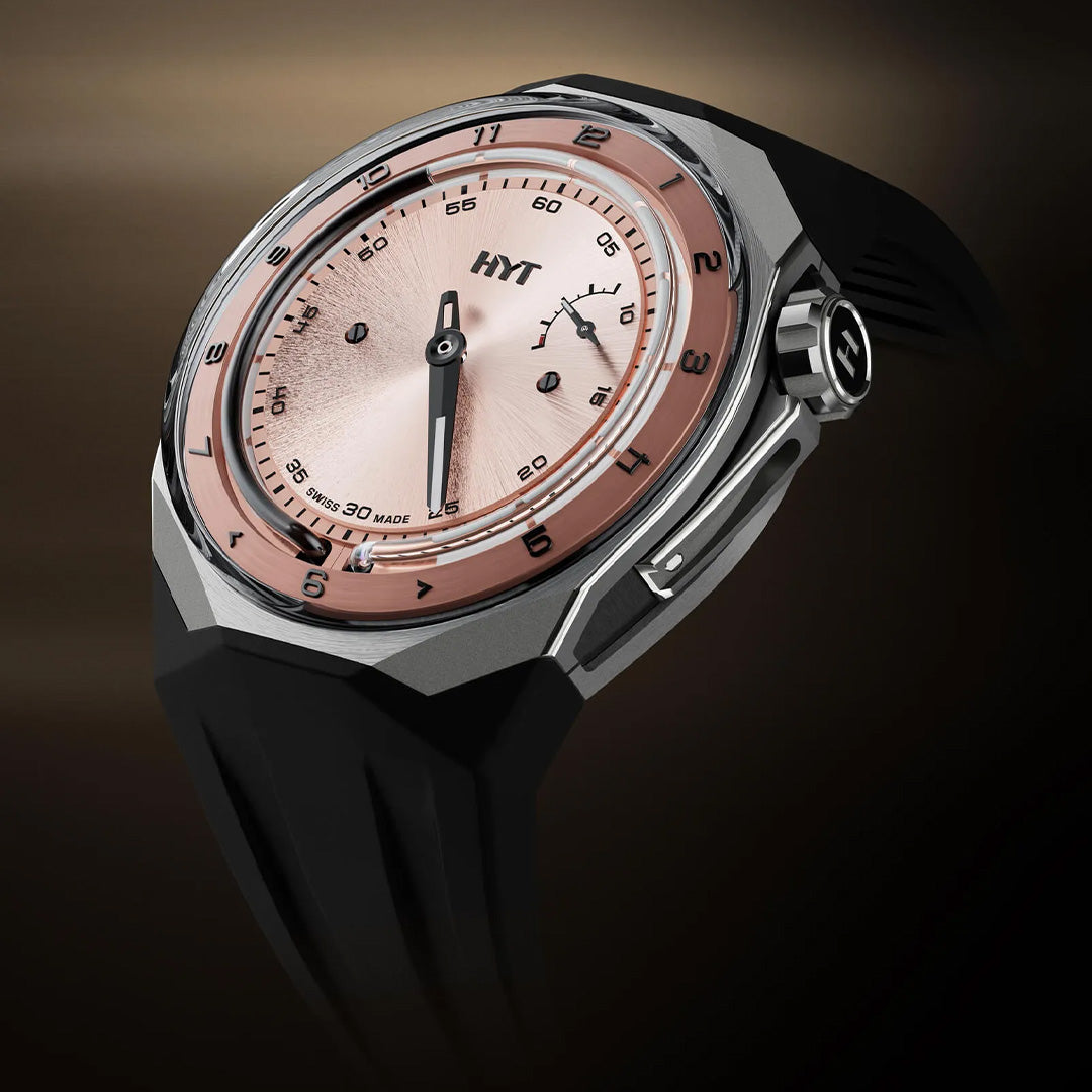 Orologio in titanio T1 Titanium Salmon Hyt
