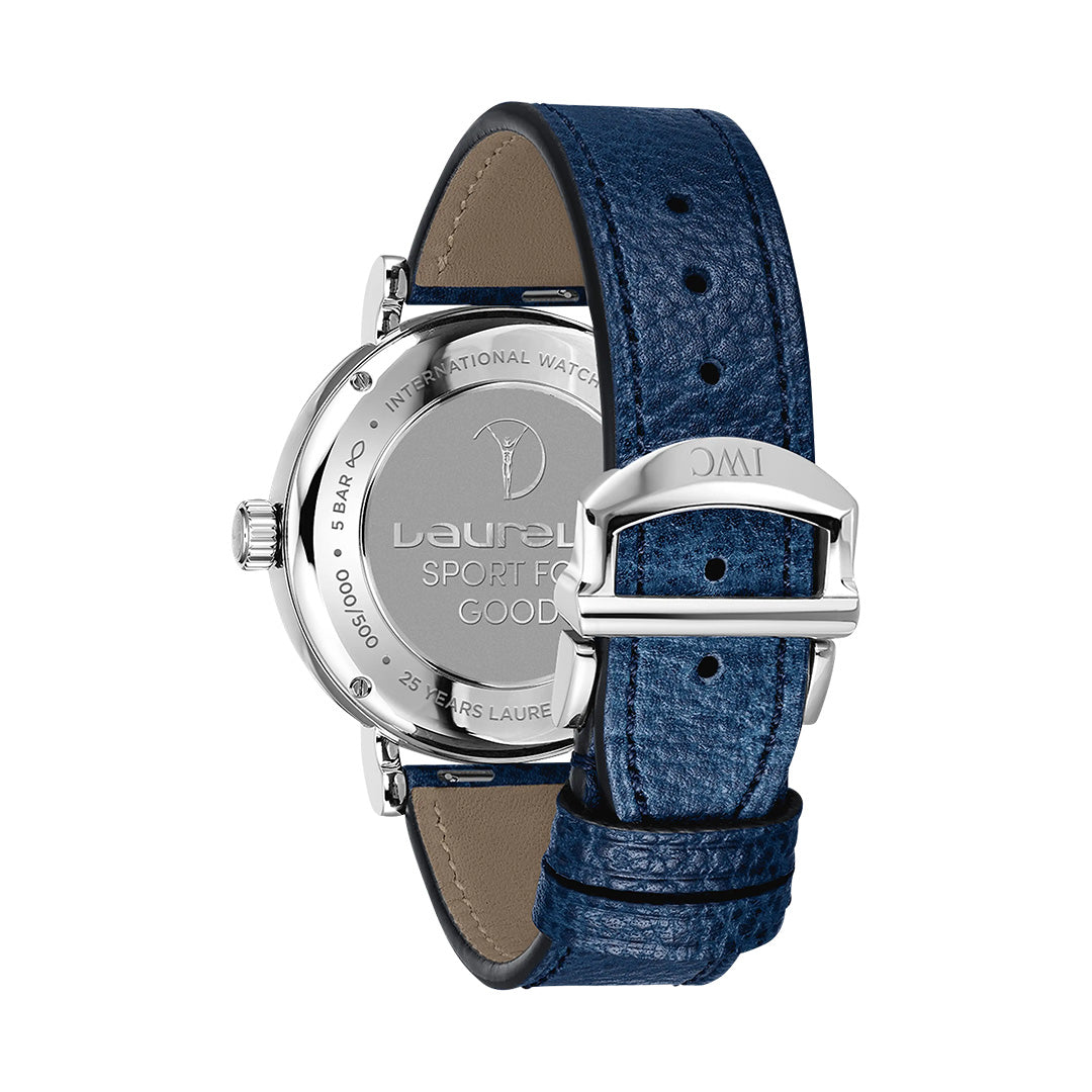 Watch in steel Portofino Automatic Pointer Date Laureus Iwc