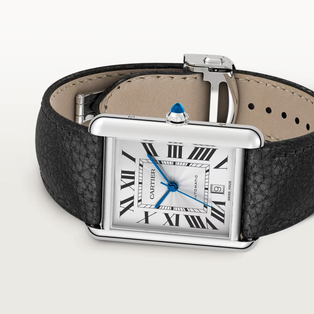 Watch in steel Tank Must Cartier