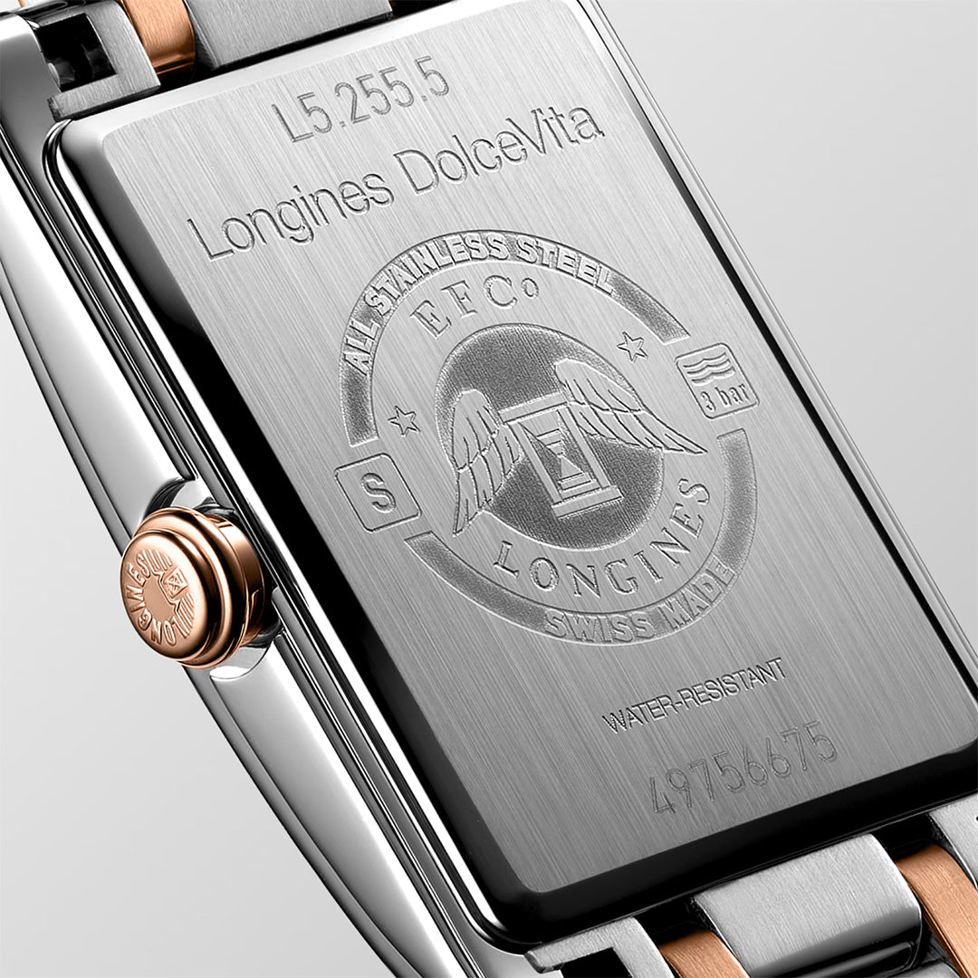 Watch in steel DolceVita Longines