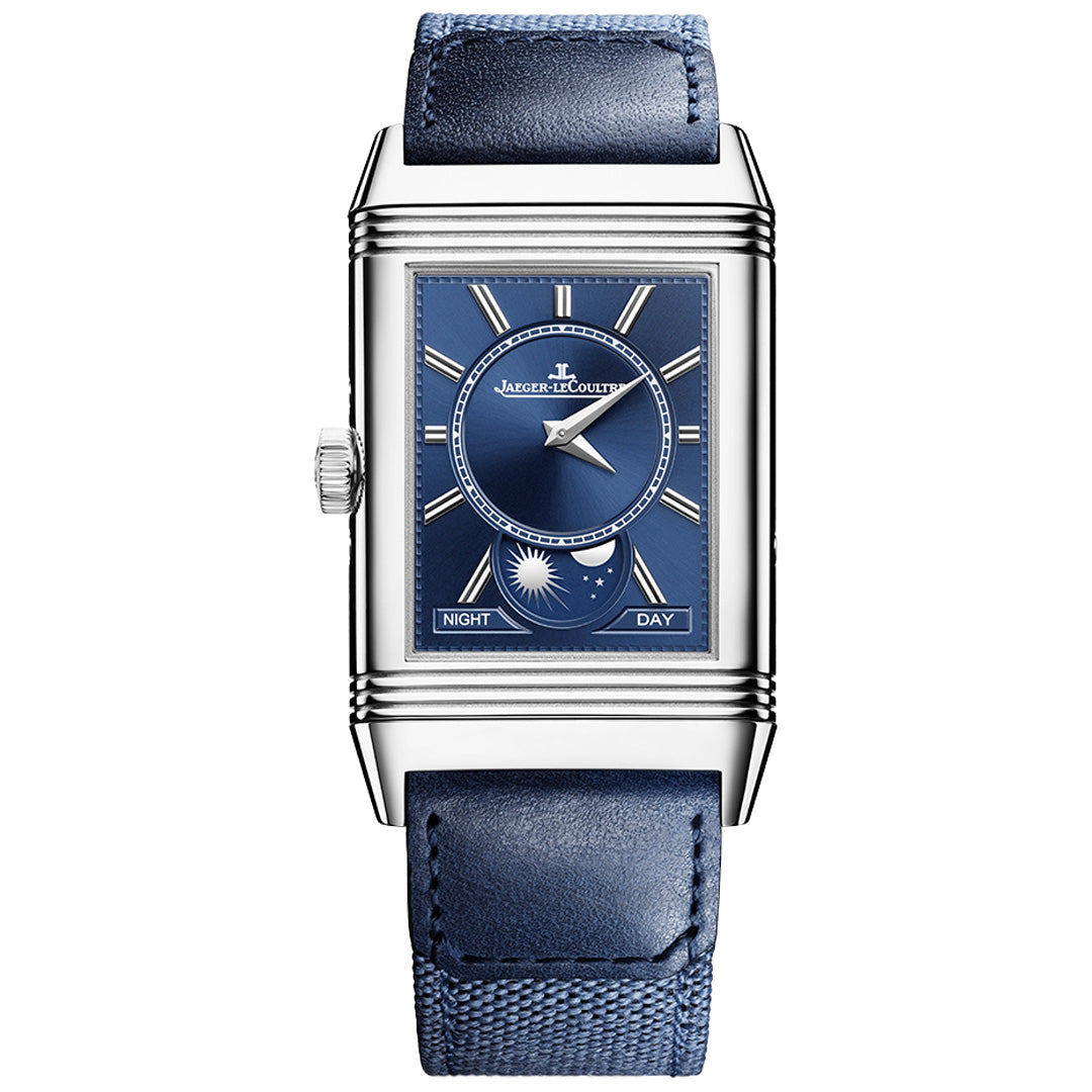 Watch in steel Reverso Tribute Duoface Calendar Jaeger-lecoultre