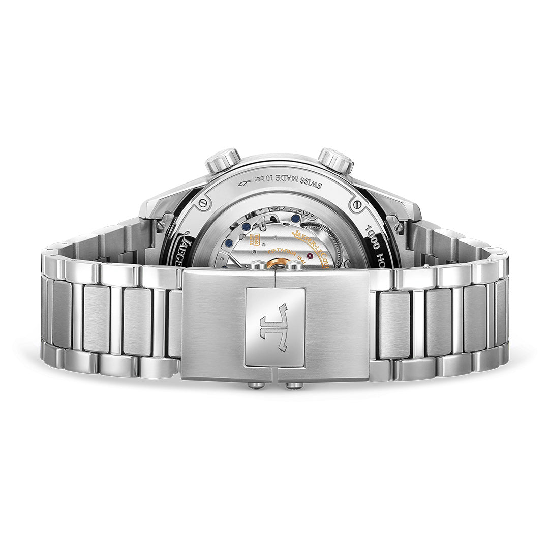 Watch in steel Polaris Perpetual Calendar  Jaeger-lecoultre