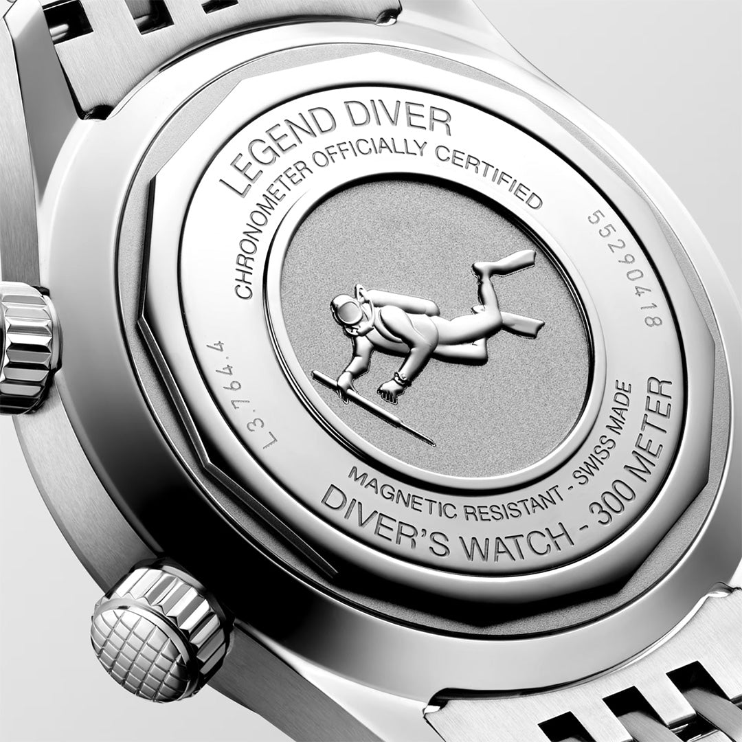 Watch in steel Legend Diver Longines