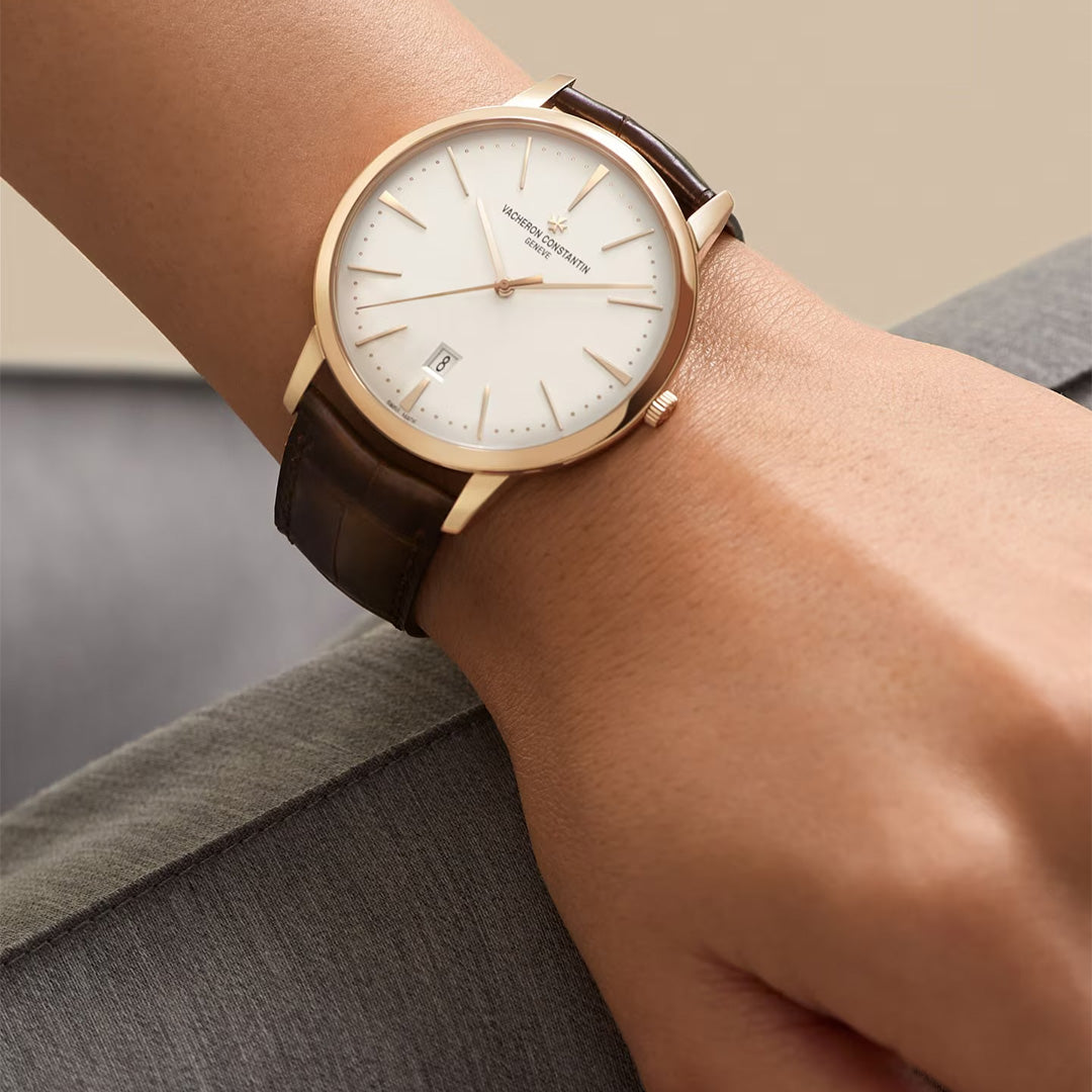 Orologio in oro rosa Patrimony Automatico Vacheron constantin