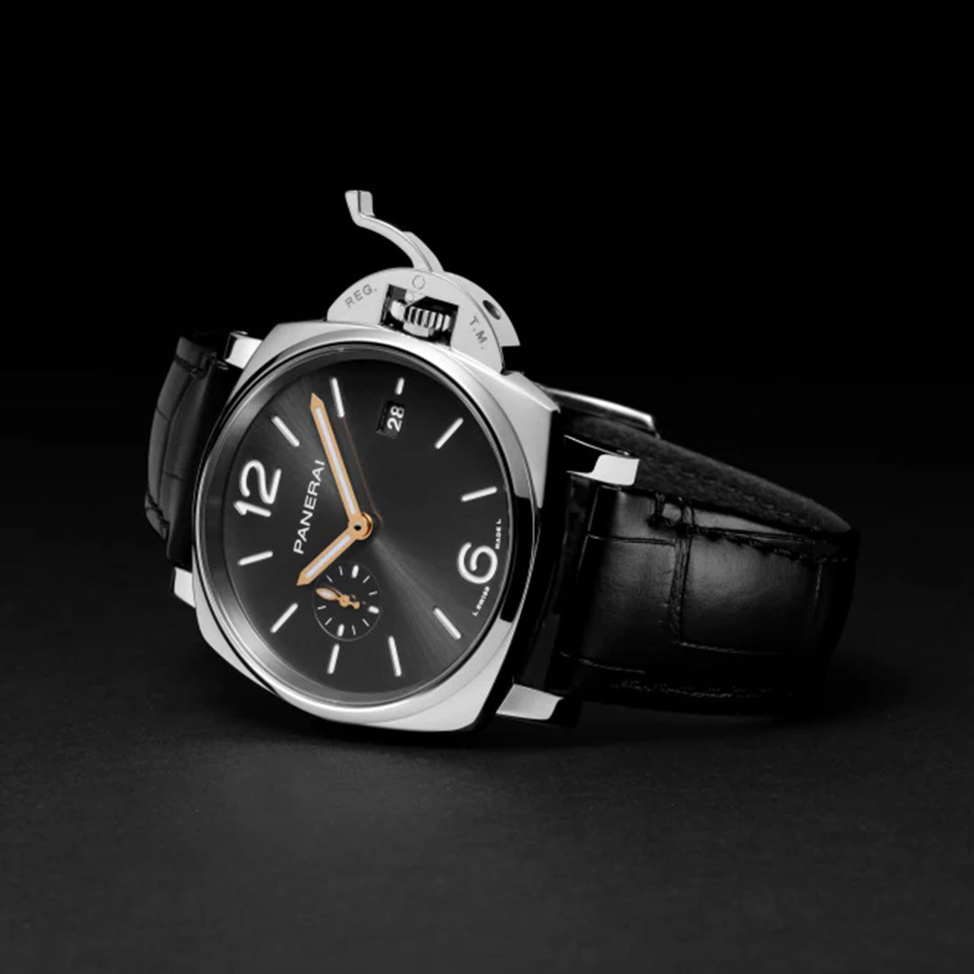Watch in steel Luminor Due Panerai