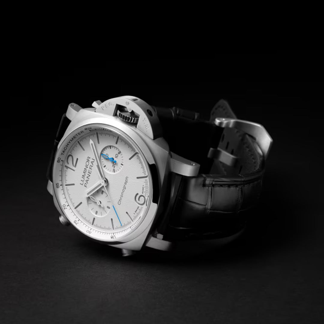Watch in steel Luminor Chrono Panerai