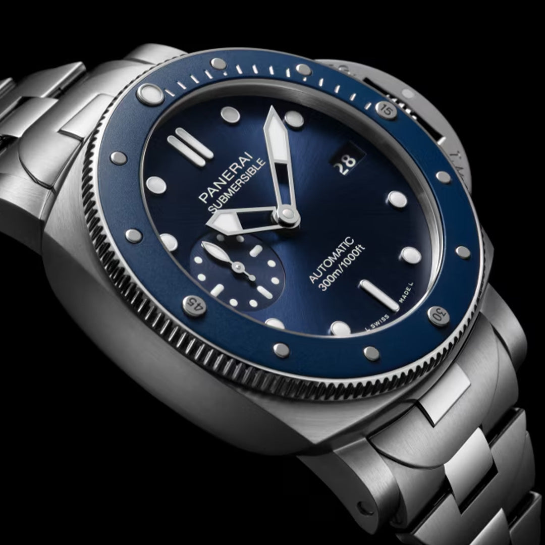 Orologio in acciaio e ceramica Submersible Panerai