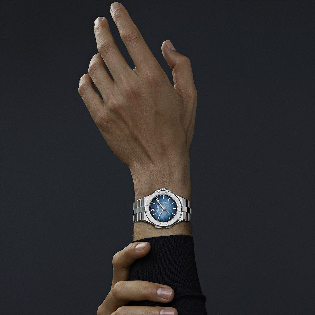 Orologio in platino Alpine Eagle 41 XP CS Platinum Chopard