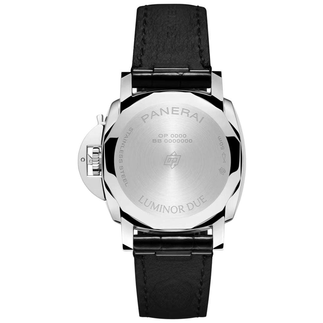 Orologio in acciaio Luminor Due Panerai