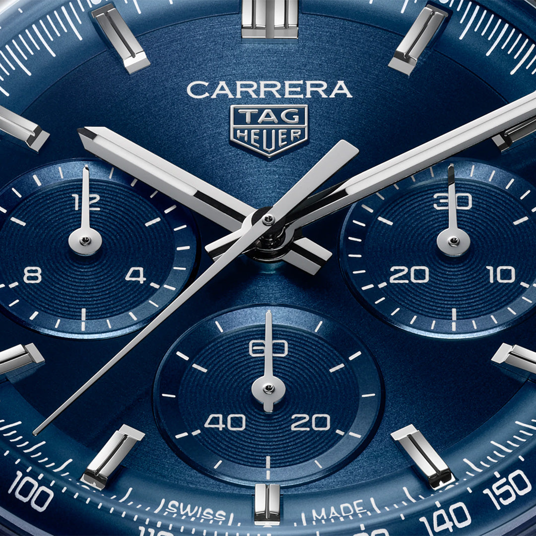 Orologio in acciaio Carrera Chronograph Tag heuer