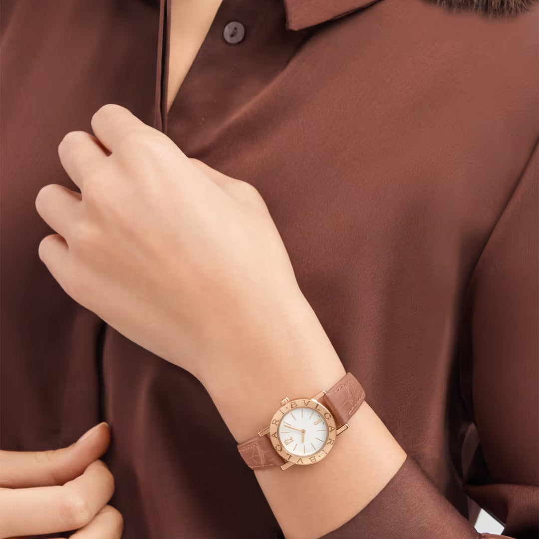 Watch in rose gold Bvlgari Bulgari