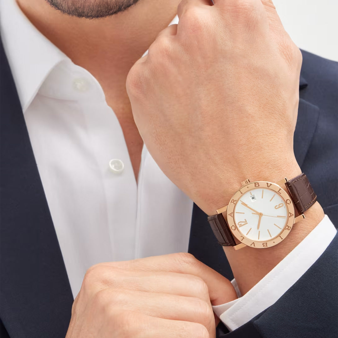 Orologio in oro rosa Bvlgari Bulgari