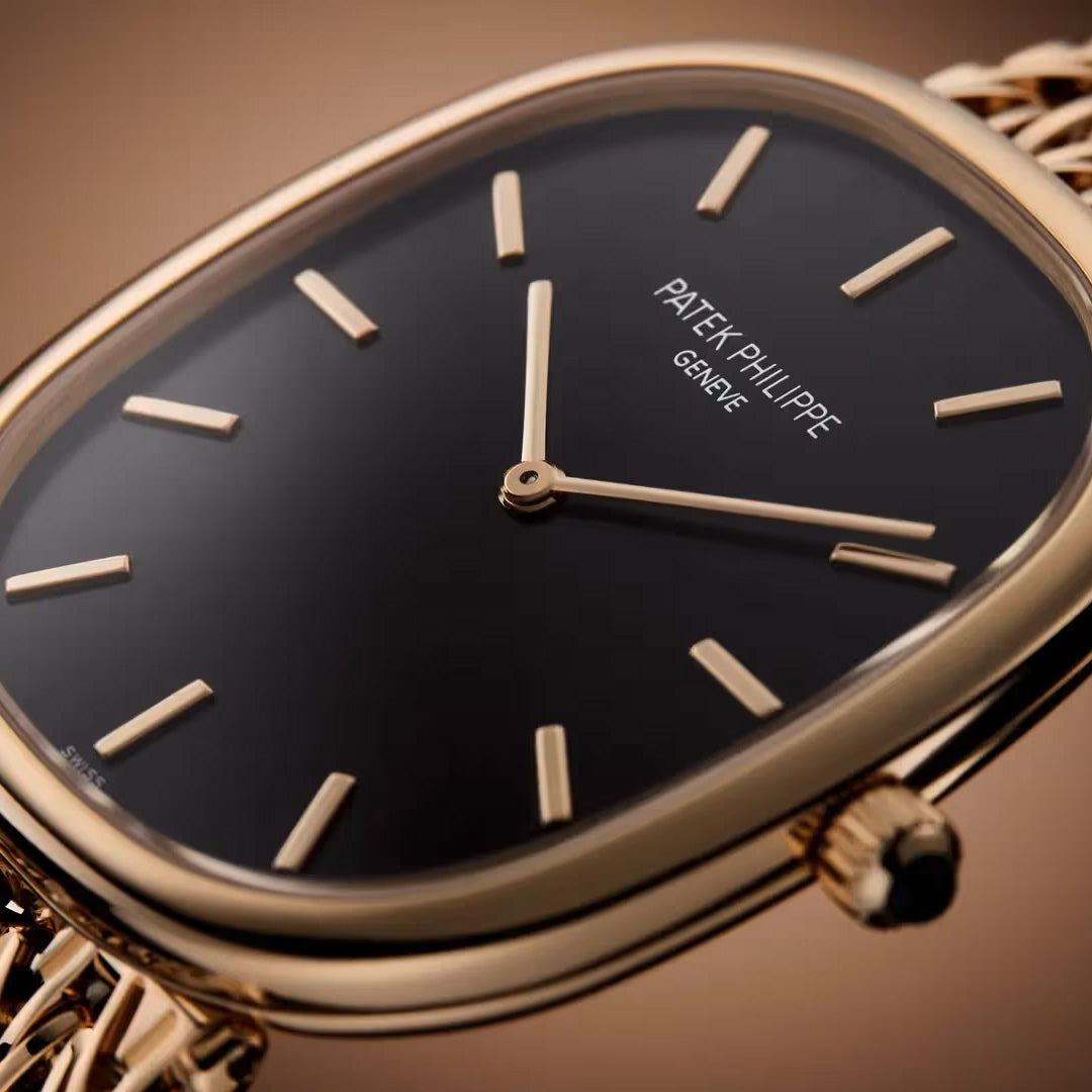 Orologio in oro rosa Ellisse d'oro Patek philippe