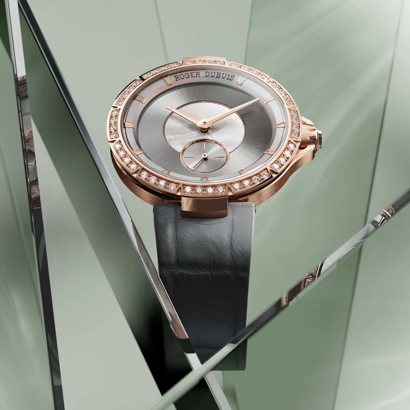 Orologio in oro rosa Excalibur Lady Of The Lake Roger dubuis