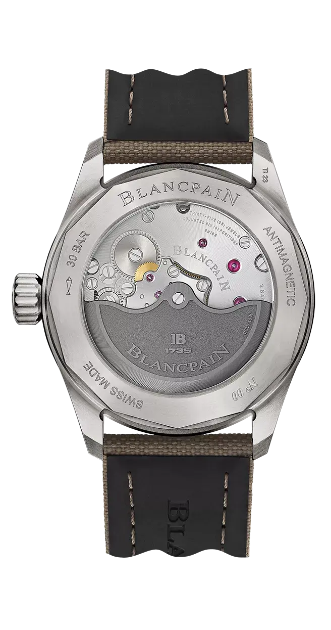 Watch in titanium Fifty Fathoms Bathyscaphe Blancpain