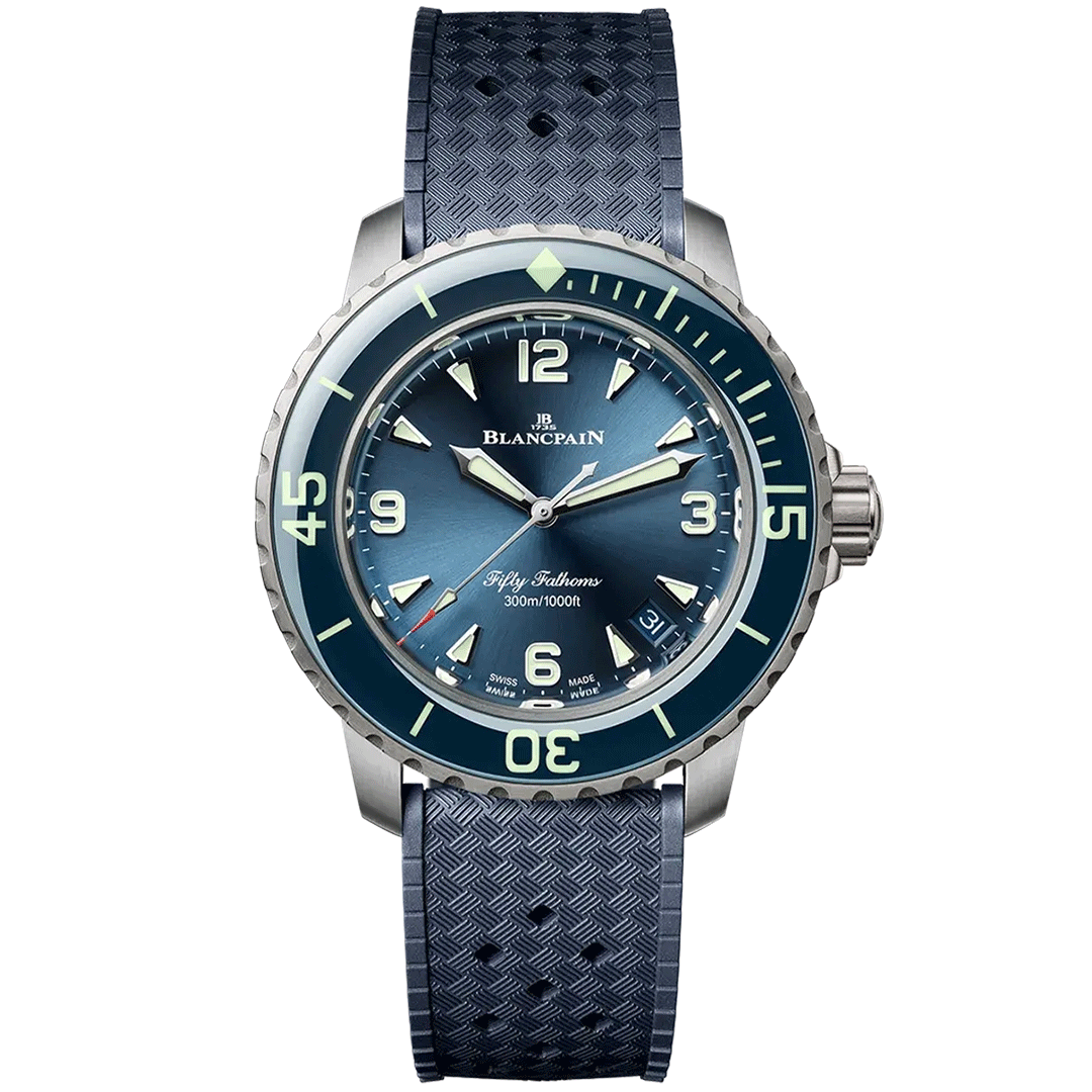 Watch in titanium Fifty Fathoms Automatique Blancpain
