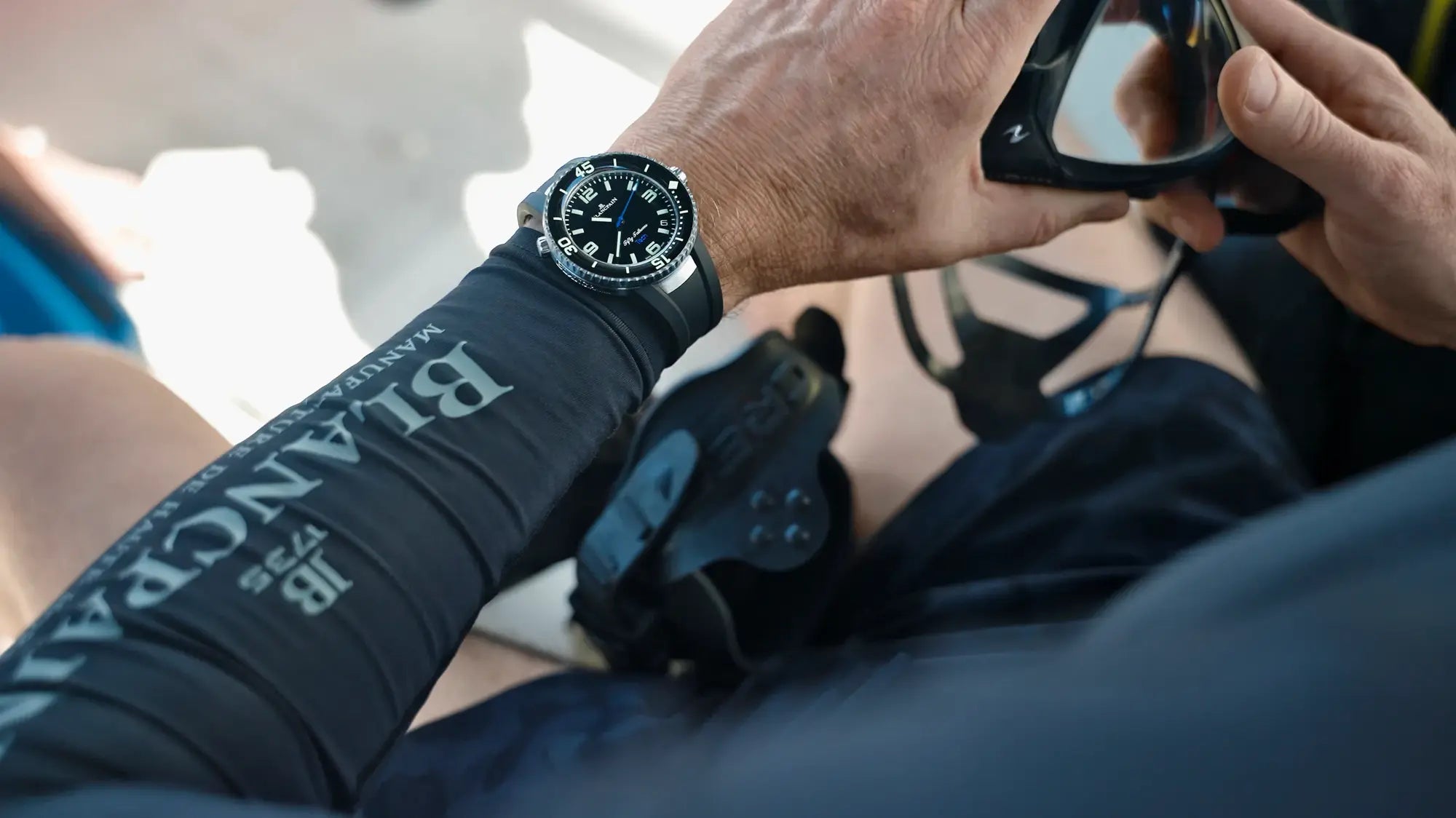 Orologio in titanio Fifty Fathoms Tech - Ocean Commitment IV Blancpain