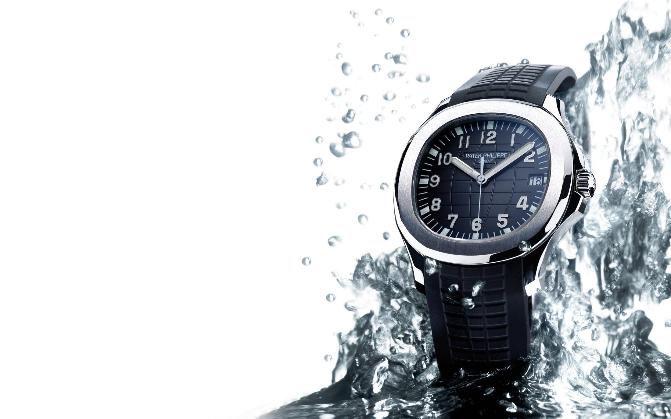 Patek Philippe: Orologio da Polso Aquanaut in Acciaio, color Nero